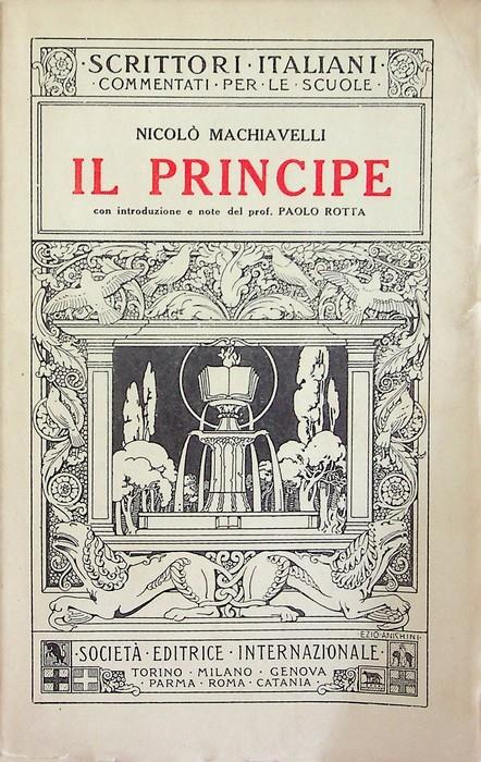 Il principe - Niccolò Machiavelli - copertina