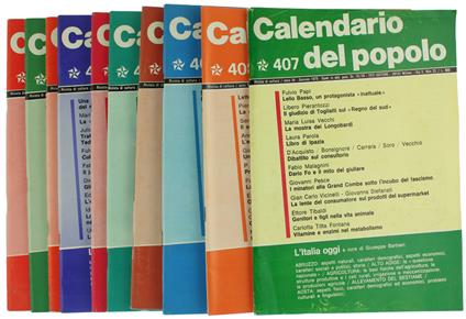 Il CALENDARIO DEL POPOLO. Rivista di Cultura - Anno 1979 - copertina