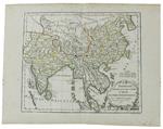 INDOSTAN, Presque Isles de l'Inde, CHINE, TARTARIE INDEPENDANTE. [Original copper engraved map, 1778] - Vaugondy (de) Robert, Dussy E