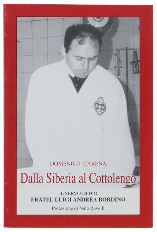 DALLA SIBERIA AL COTTOLENGO. Il Servo di Dio Fratel Luigi Andrea Bordino - Domenico Carena - copertina