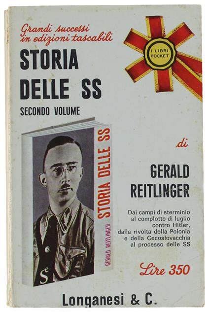 STORIA DELLE SS - Gerald Reitlinger - copertina