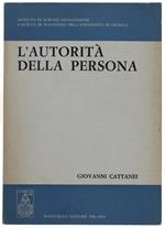 L' AUTORITA' DELLA PERSONA