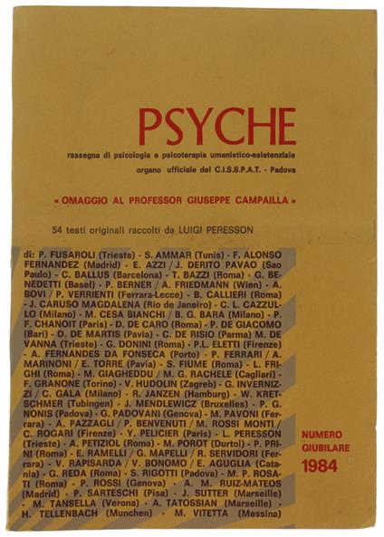 OMGGIO A GIUSEPPE CAMPAILLA. 5 maggio 1984. 54 testi originali - copertina