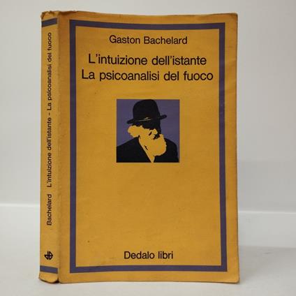 L' intuizione dell'istante - La psicoanalisi del fuoco - Gaston Bachelard - copertina