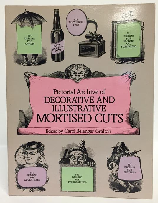 Pictorial Archive of Decorative and Illustrative Mortised Cuts - copertina