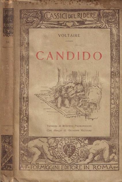 Candido - Voltaire - copertina