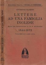 Lettere ad una famiglia inglese 1844-1872 vol. III