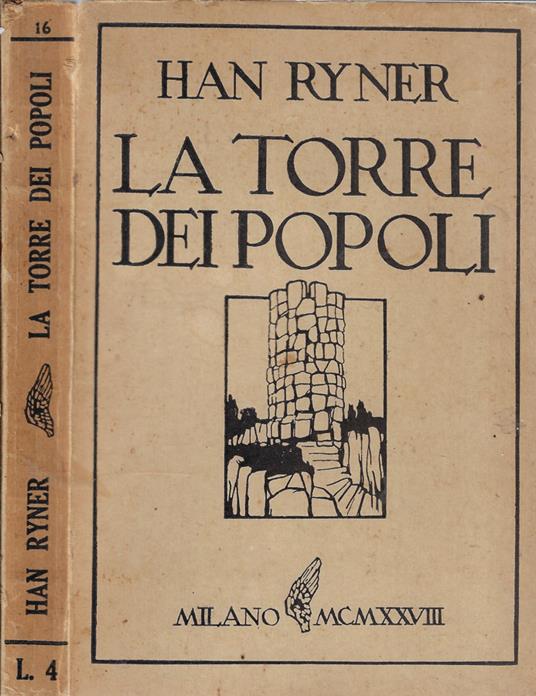 La torre dei popoli - Han Ryner - copertina