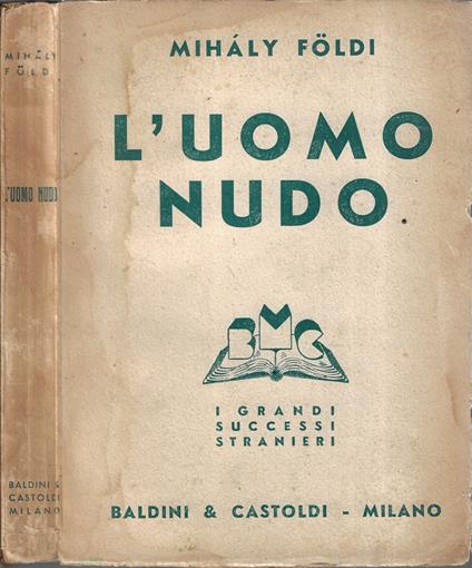 L' uomo nudo - Mihàly Földi - copertina