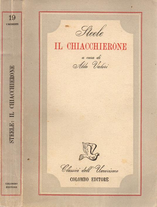 Il chiacchierone - Steele - copertina