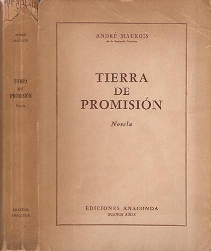 Tierra de promision - André Maurois - copertina