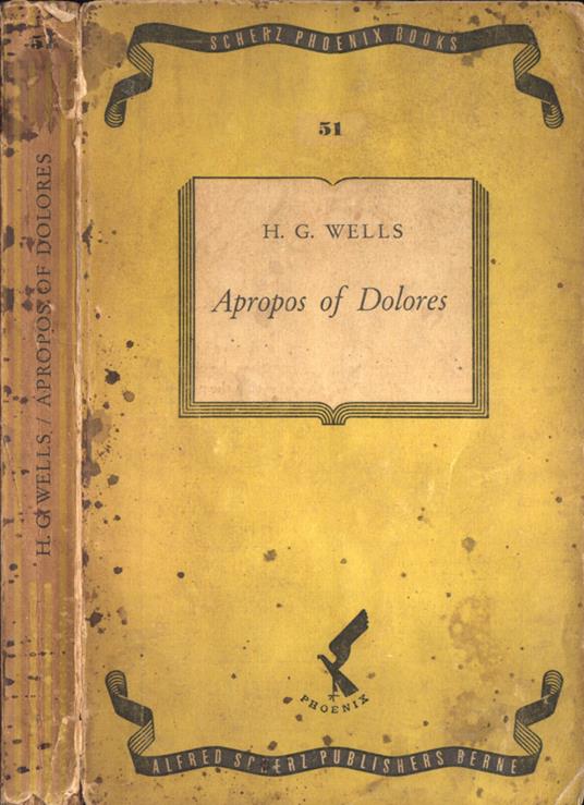 Apropos of Dolores - Herbert G. Wells - copertina