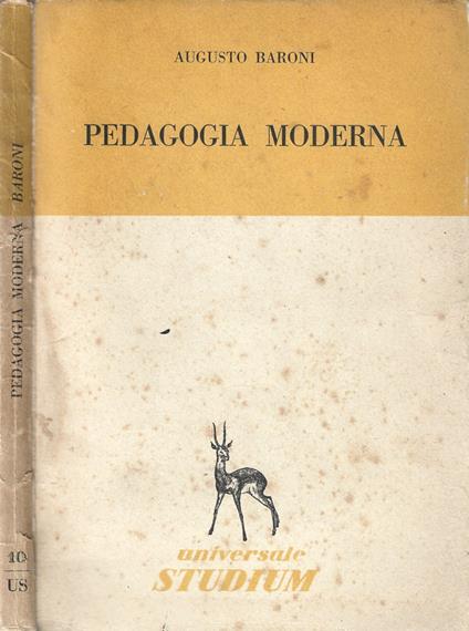 Pedagogia Moderna - Augusto Baroni - copertina