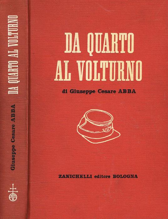 Da quarto al volturno - Giuseppe Cesare Abba - copertina