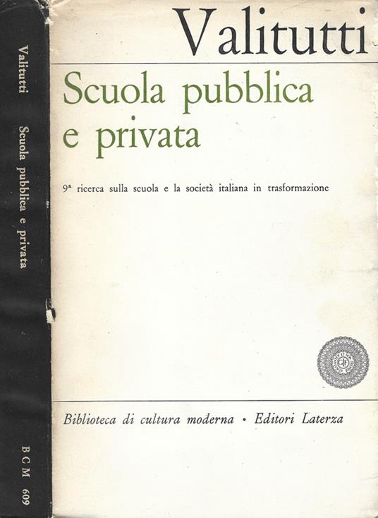 Scuola pubblica e privata - copertina