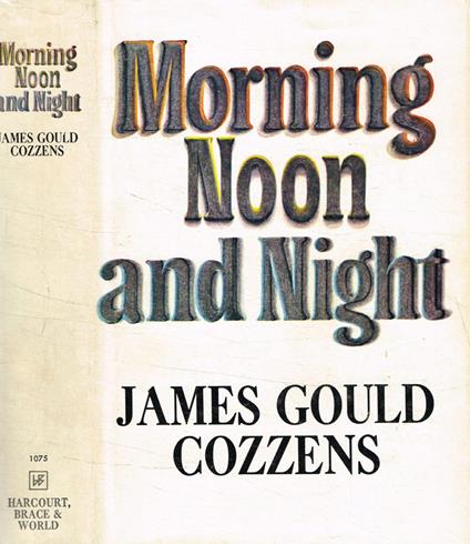 Morning noon and night - copertina