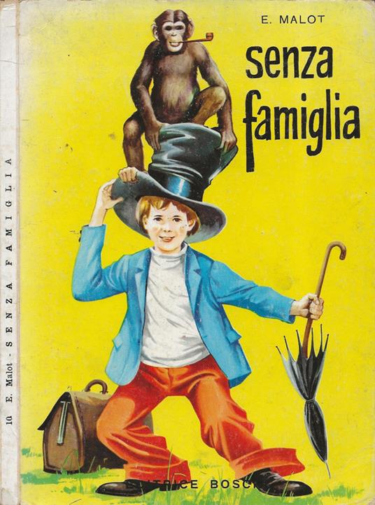 Senza famiglia (romanzo per ragazzi) - Hector Malot - copertina