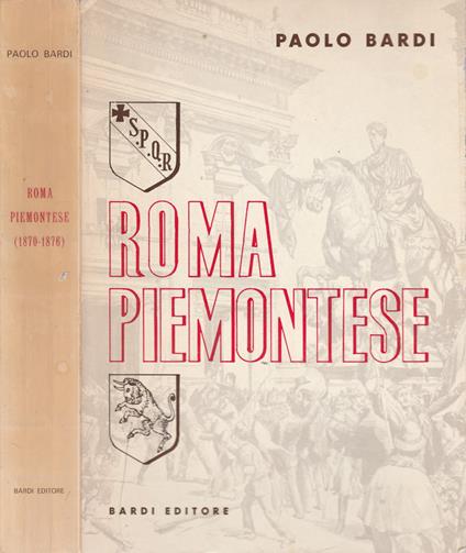 Roma piemontese - Paolo Bardi - copertina