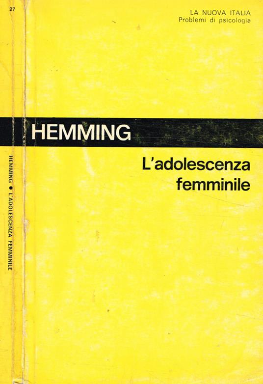 L' adolescenza femminile - copertina