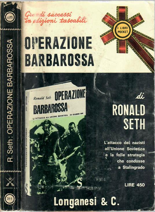 Operazione Barbarossa - Ronald Seth - copertina