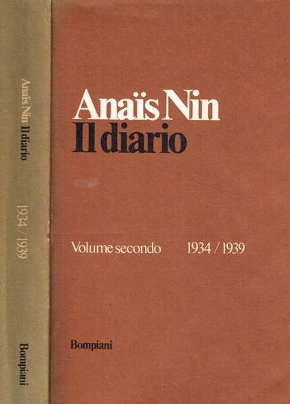 Il diario. Vol.II - Nin Anaïs - copertina