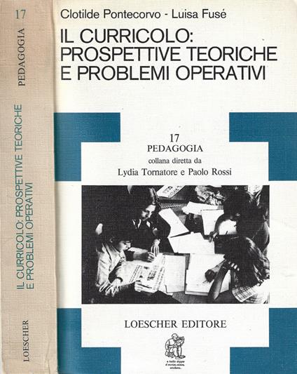 Il Curricolo: Prospettive teoriche e problemi operativi - copertina