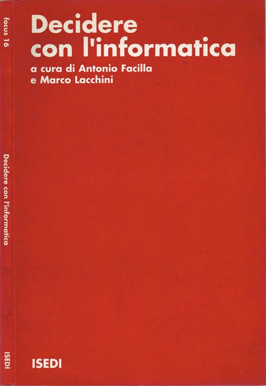 Decidere con l'informatica - copertina