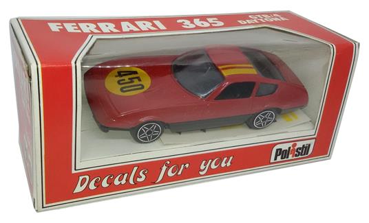 Polistil 1/40 1/41 Ferrari 365 GTB/4 Daytona Decals Diecast