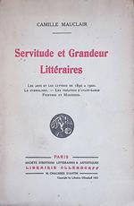 Servitude et Grandeur Littéraires