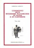 Commento alle Biografie plutarchee di Agide e di Cleomene - copertina