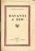 Davanti a Dio - Maurice Maeterlinck - copertina