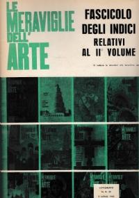 Le meraviglie dell’arte. Fascicolo degli indici relativi al II volume. Supplemento al n. 25 - copertina