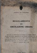 Regolamento di circolazione urbana. Città di Torino