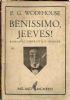 Benissimo, Jeeves! - Pelham G. Wodehouse - copertina