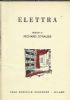 Elettra. Musica di Richard Strauss - Hugo von Hofmannsthal - copertina