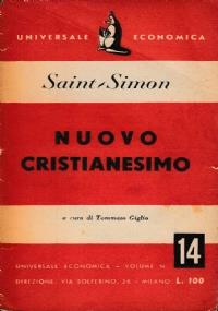 Nuovo cristianesimo - Claude-Henri de Saint-Simon - copertina