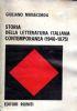Storia della Letteratura Italiana contemporanea (1940-1975) - Giuliano Manacorda - copertina