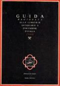 Guida Ragionata alle Librerie Antiquarie e d’Occasione d’Italia 1989 - Claudio Messina - copertina