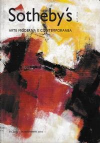 Sotheby’s - Arte moderna e contemporanea: Milano 25 novembre 2003 - copertina