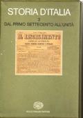 Storia d’Italia. Volume terzo. Dal primo Settecento all’unita’ - copertina