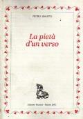 La pietà di un verso - Pietro Zovatto - copertina