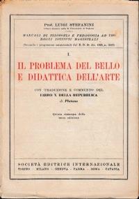 Il problema del bello e didattica dell’arte - Luigi Stefanini - copertina