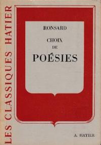 Choix De Poesies (Les Classiques Hatier) - copertina