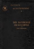 Handbuch des bautechnikers VIII Der holzbau - copertina