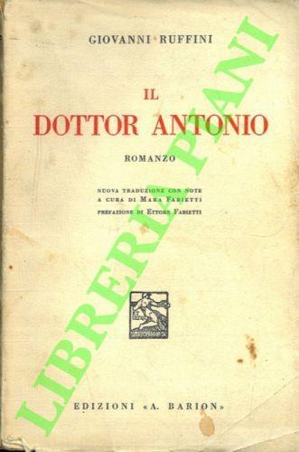 Il Dottor Antonio - Giovanni Ruffini - copertina