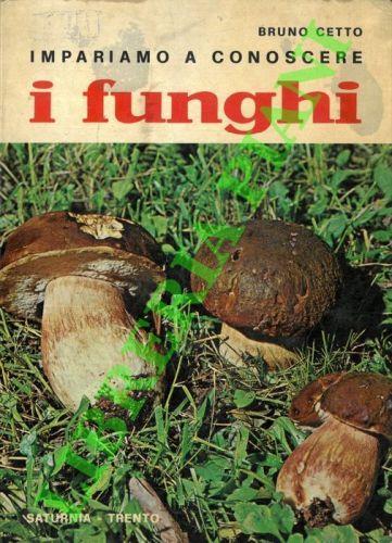 Impariamo a conoscere i funghi - Bruno Cetto - copertina