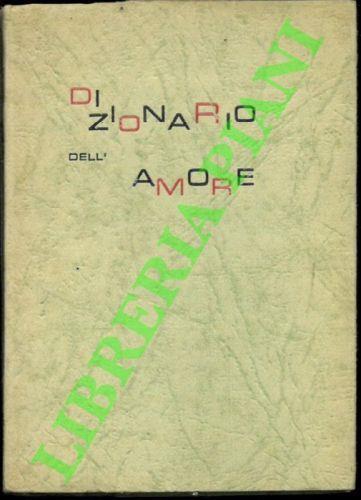 Dizionario dell'amore - A. Piaccrelli - copertina