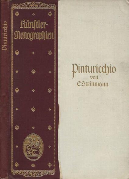 Pinturicchio - Ernst Steinmann - copertina