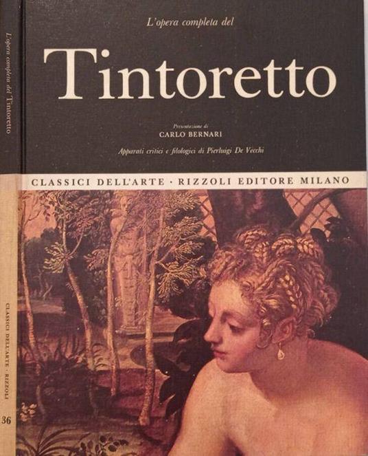 Tintoretto L'opera completa - Pierluigi De Vecchi - copertina