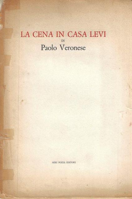 La Cena in Casa Levi - Paolo Veronese - copertina